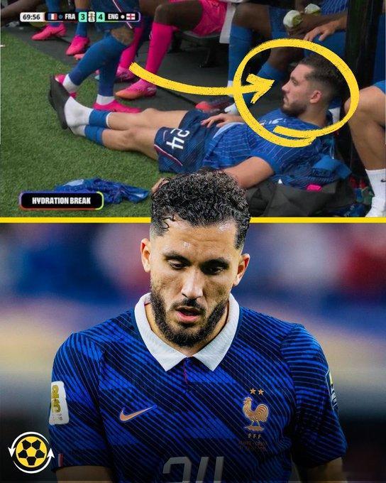 雷扬·谢尔基在世界杯期间的行为激怒了法国队多名队员。🇫🇷世界杯 他的态度被贴