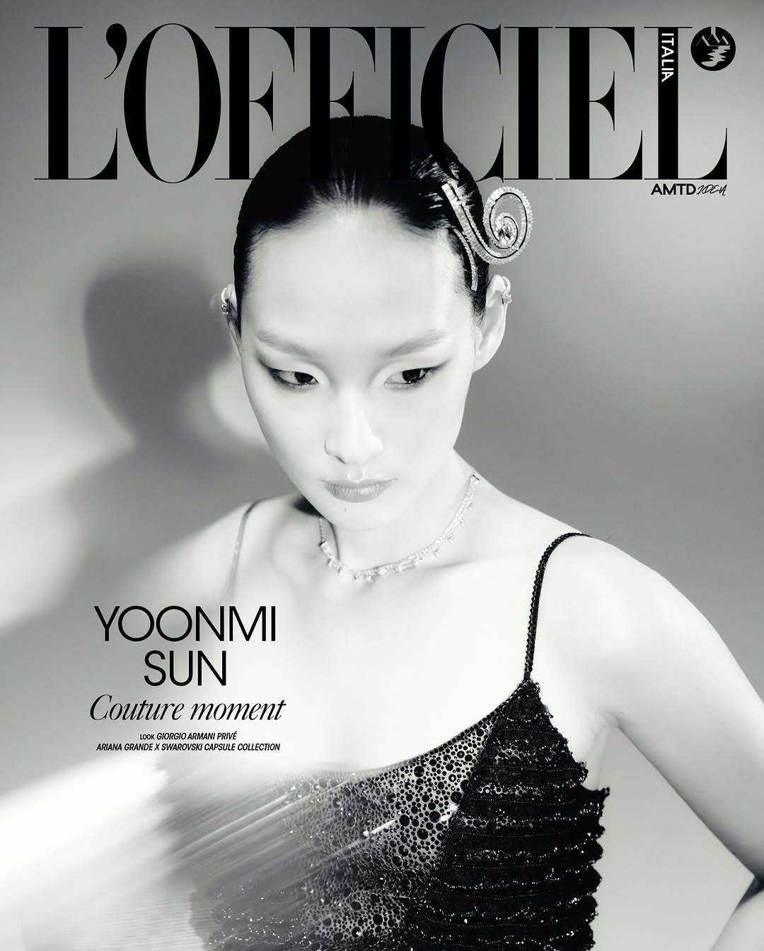 L’OFFICIEL ITALIA Spring 2025 ：Yoonmi Su