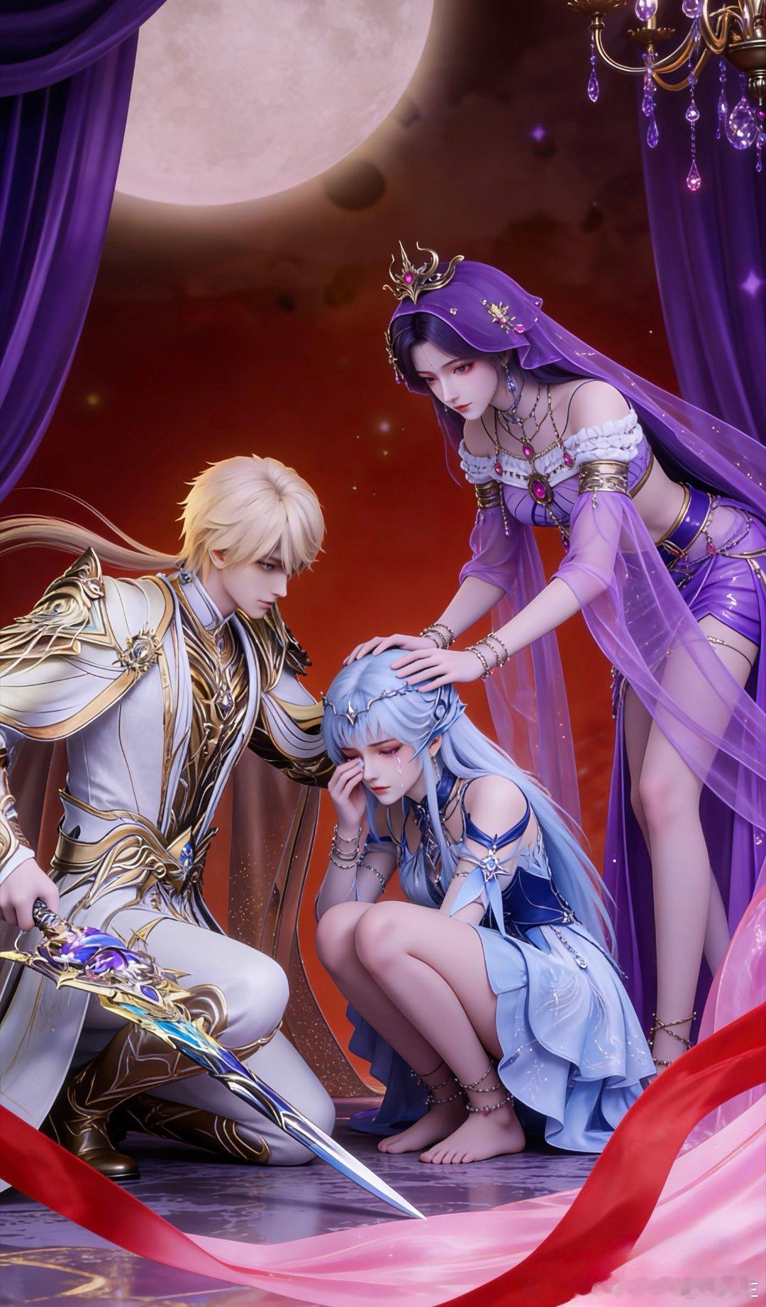 月夜：菜儿不哭不哭，姐姐叫你怎么用姨妈巾