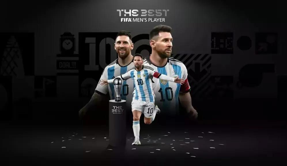 FIFA年度颁奖礼：梅西险胜哈兰德 蝉联世界足球先生 曼城成最大赢家。姆巴佩暗自