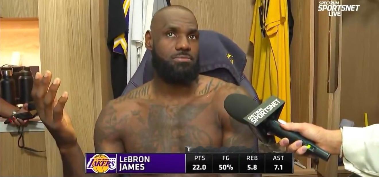 詹姆斯：“我的球技并没有退步……我对比赛的理解非常深刻。我知道如何继续发挥作用…