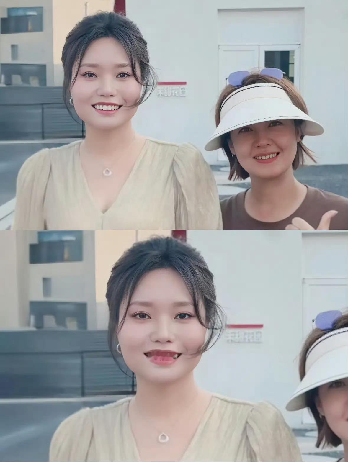 李雪琴瘦身后主持首秀 ​不错，这身材挺好的，不胖也不瘦，变漂亮了也很健康，效果很