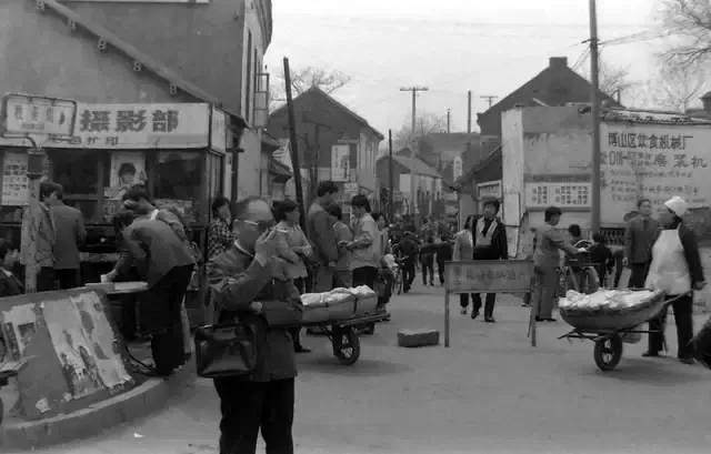 淄博市税务街，1989年