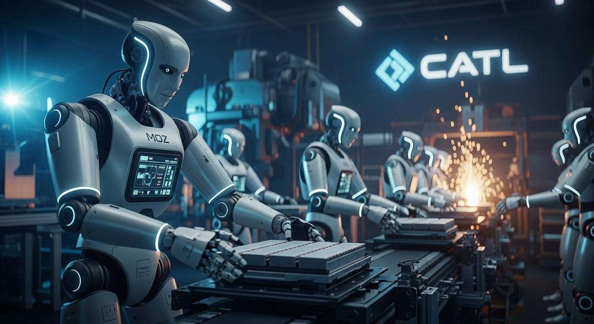 机器人真的开始抢人类的工作岗位了。
宁德时代最近确认，在中州基地的电池 PACK