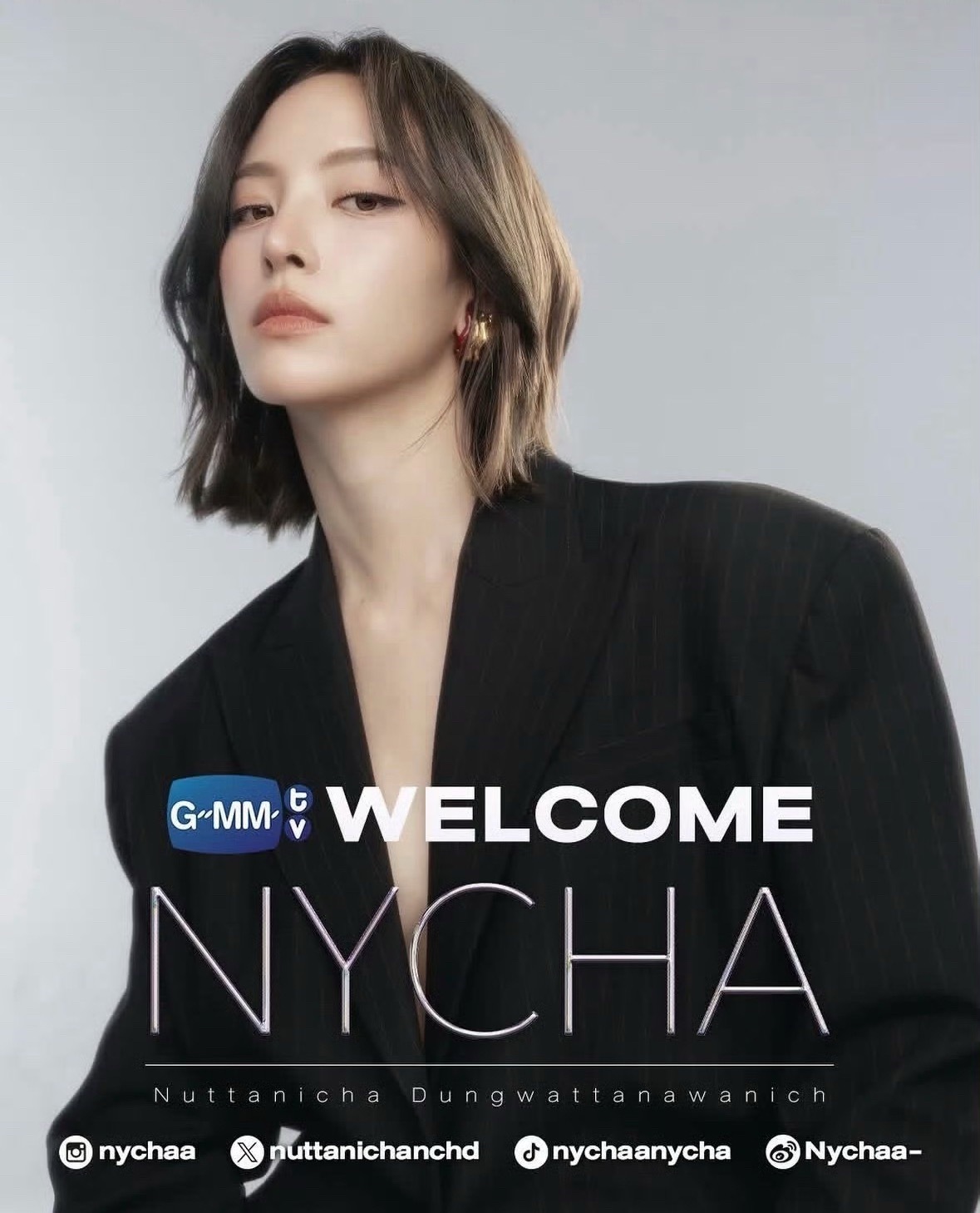 Nycha加入GMMTV 妮查造福眼球来了 