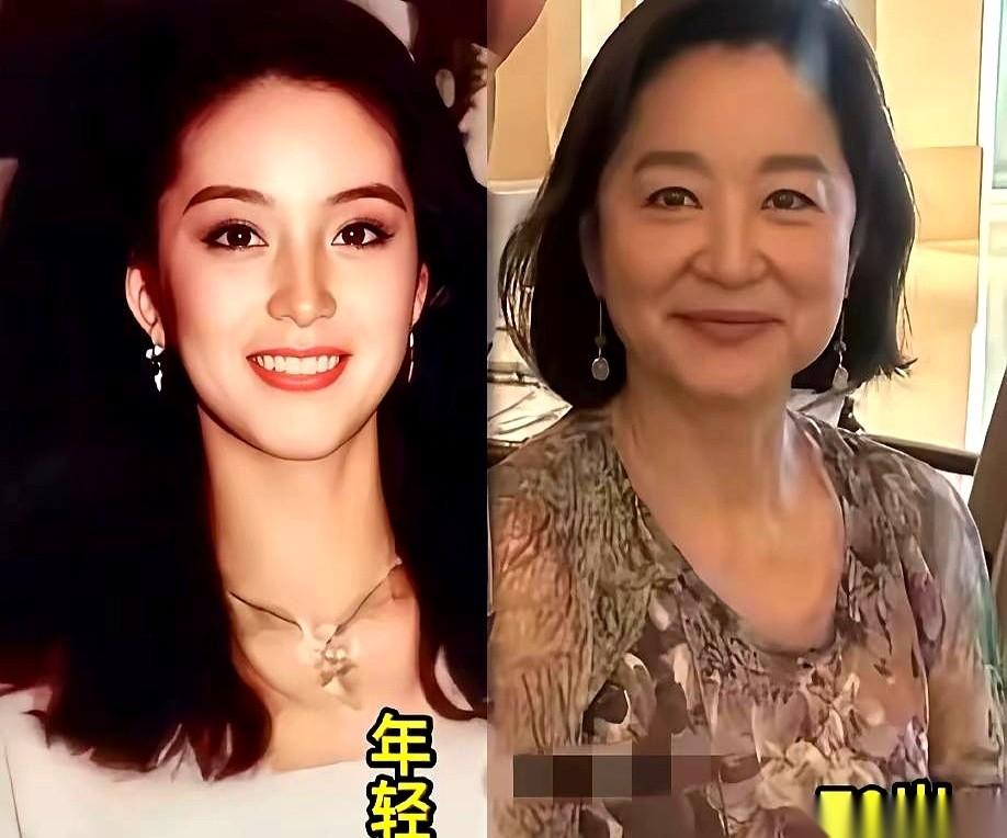 你们猜，关之琳和钟楚红，俩人站一块儿，为什么后者看着反而更舒服、更自然？
不是她