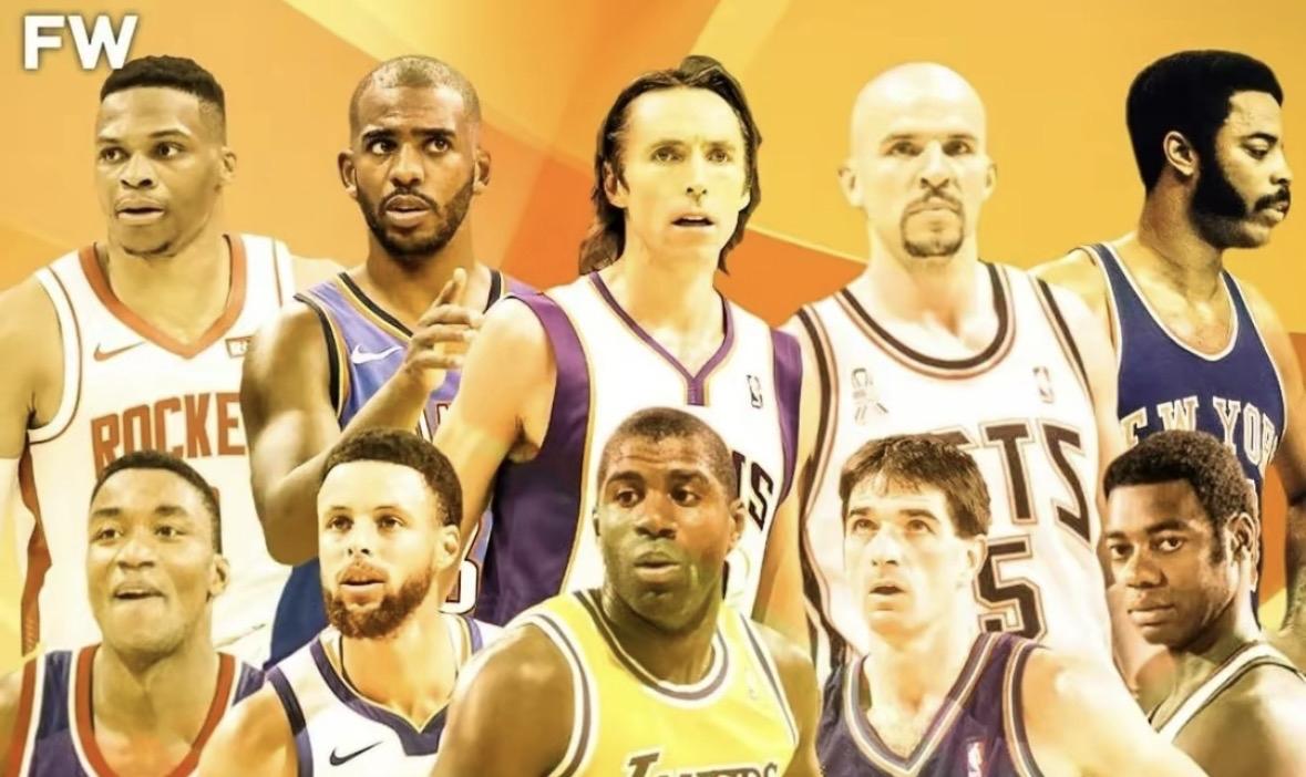 谁才是NBA历史第三控卫？？
第一是魔术师，第二是斯蒂芬，那第三呢？？

团队荣