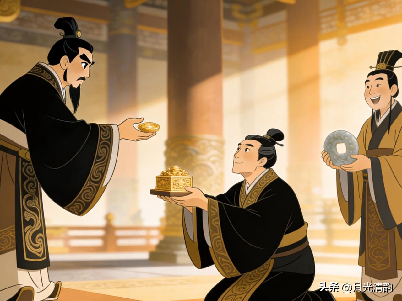 文种原本是楚国大夫，之所以愿意放弃楚国前途，到弱小的越国当丞相，不是怀才不遇，而