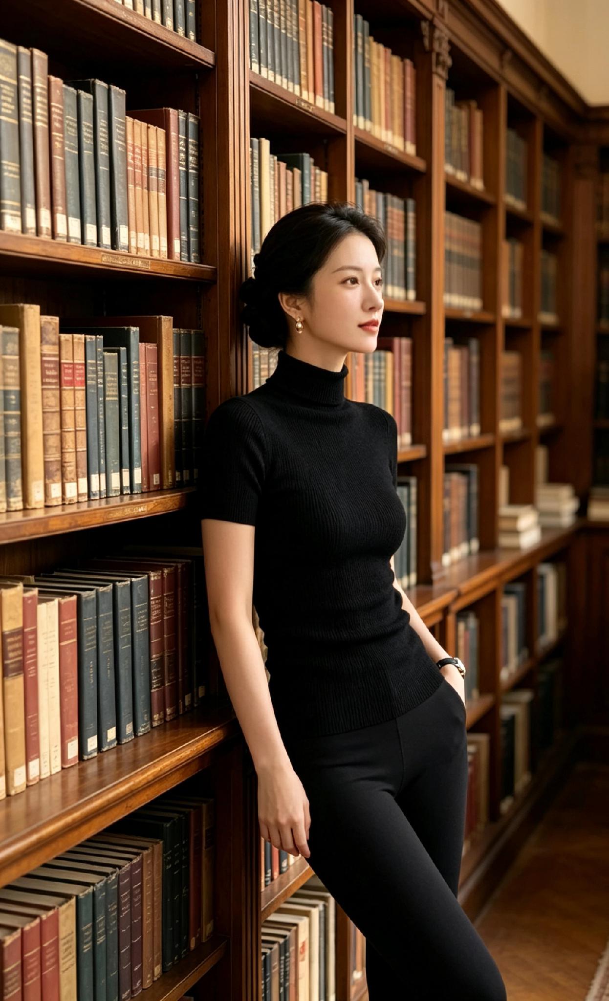 你喜欢哪一种气质的美人?端庄气质的美人，行为仪态十分得体。