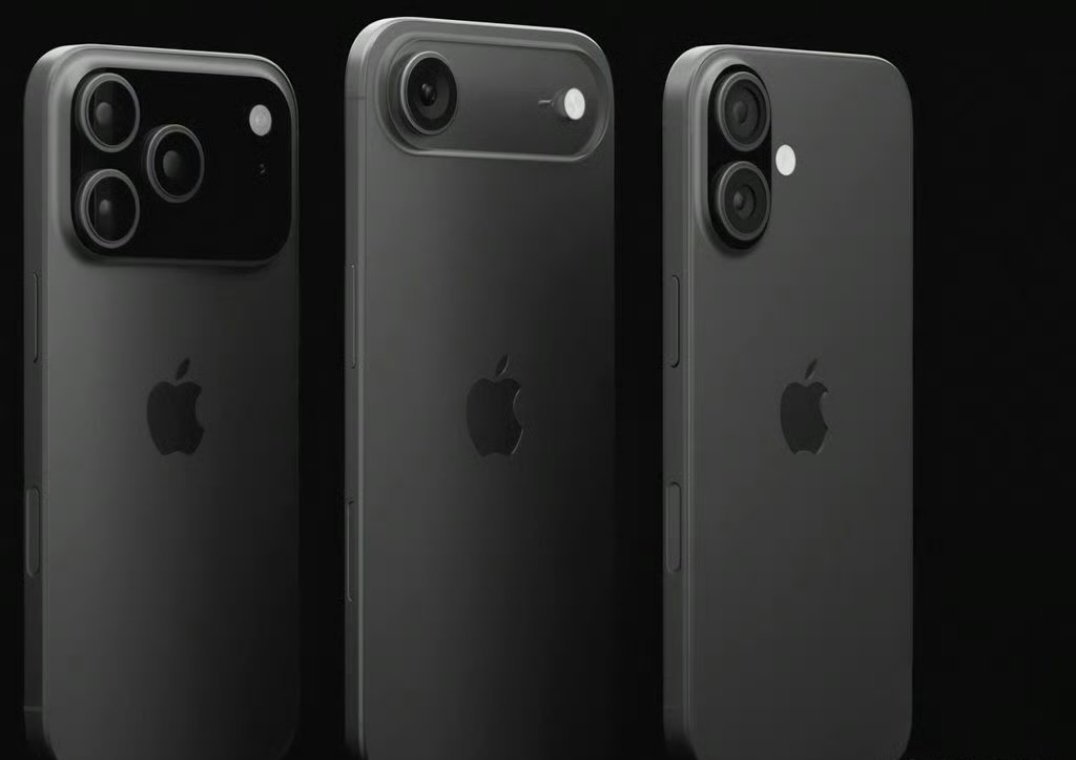苹果最薄iPhone17Air再曝看起来好像真的挺薄，这次iPhone 17真的