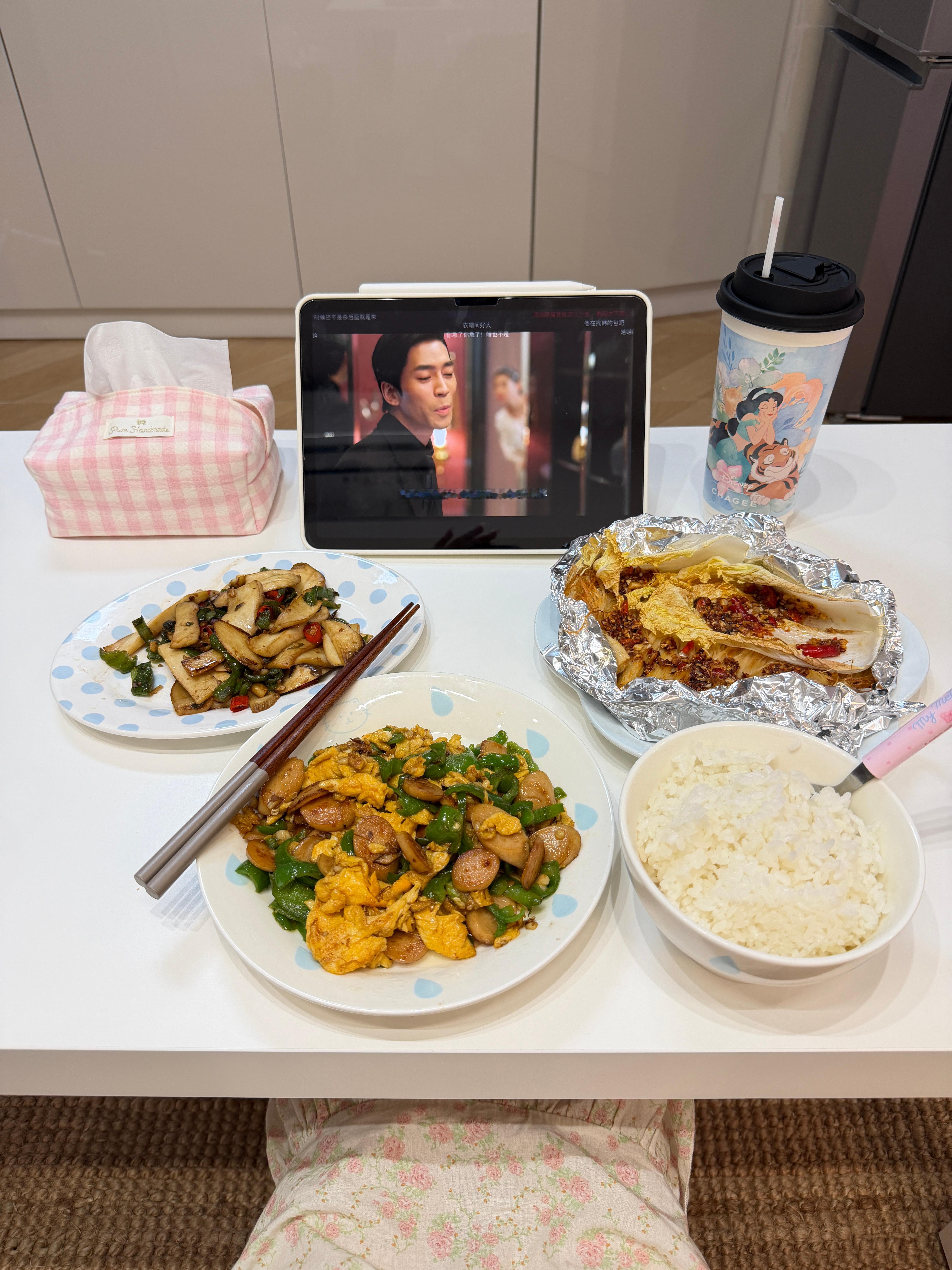 不吃肉的人就是这样的全素宴[好运连连] ​​​