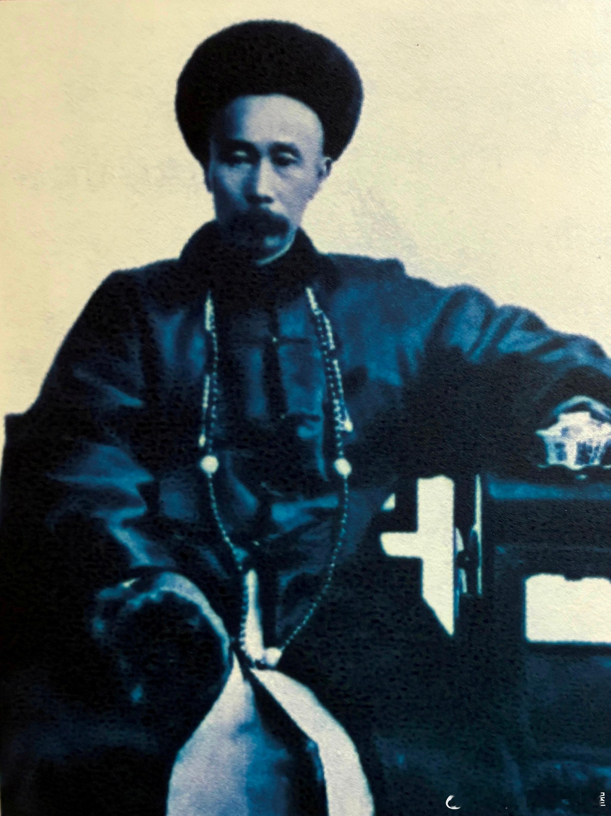 1871年刚调任直隶总督的李鸿章历史影像