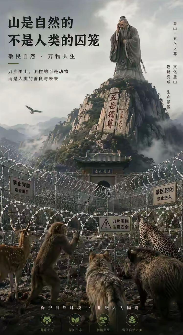 仿《史记》笔法·泰山刃网纪事
封禅书附（太史公记）
泰岱，东方岳宗，自古帝王巡狩