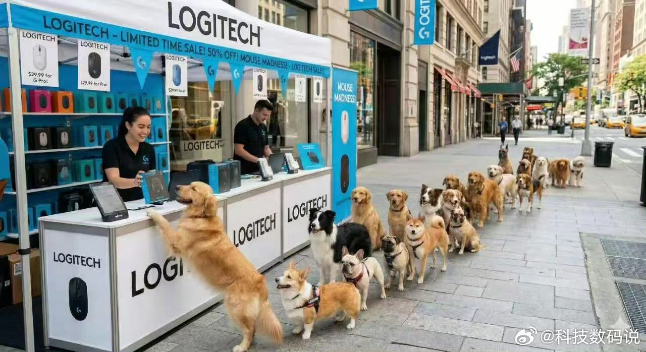 罗技说咱们像狗这个事应该过不去了吧？ 