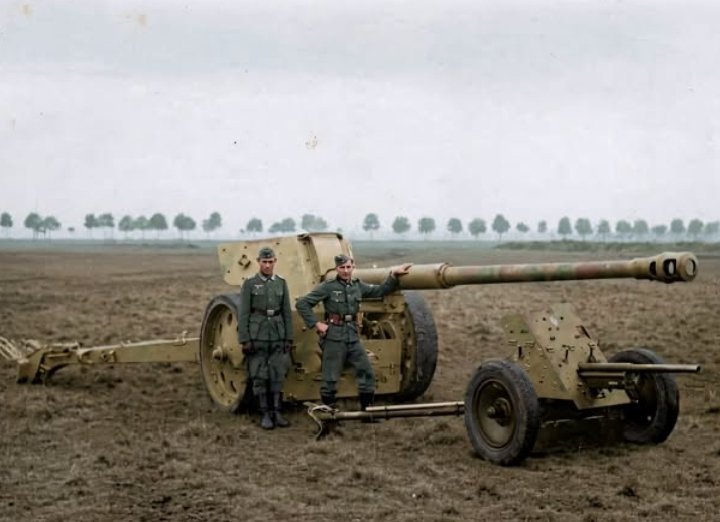 3.7 厘米 PaK 36，8.8 厘米 PaK 43 ​​​