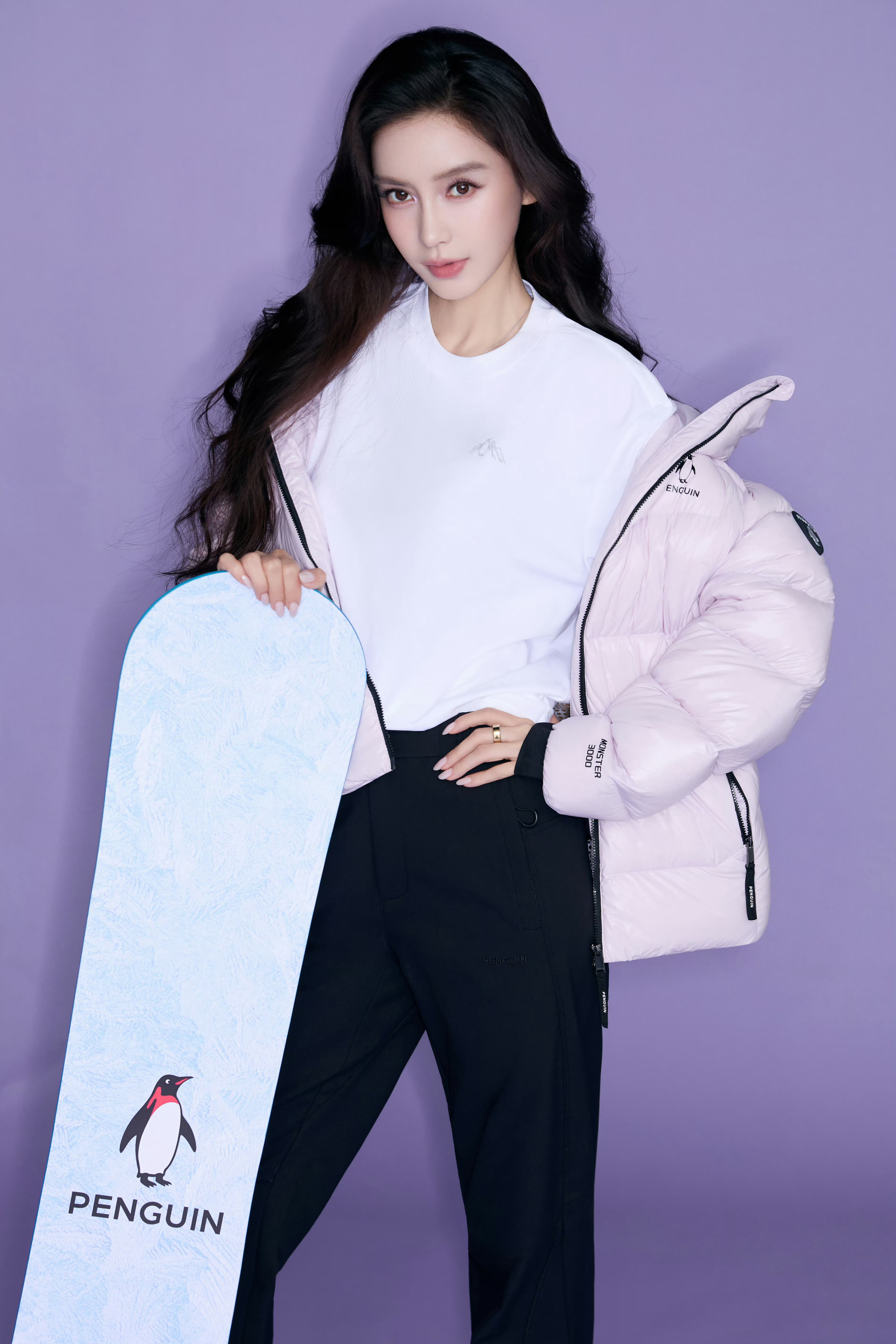 杨颖（290）Angelababy米兰时装周状态休闲羽绒 ​​​