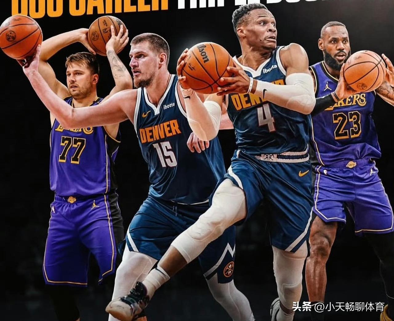 同为球队大脑！为何约基奇和詹姆斯能成功！东契奇和威少却在总冠军荣誉颗粒无收！
