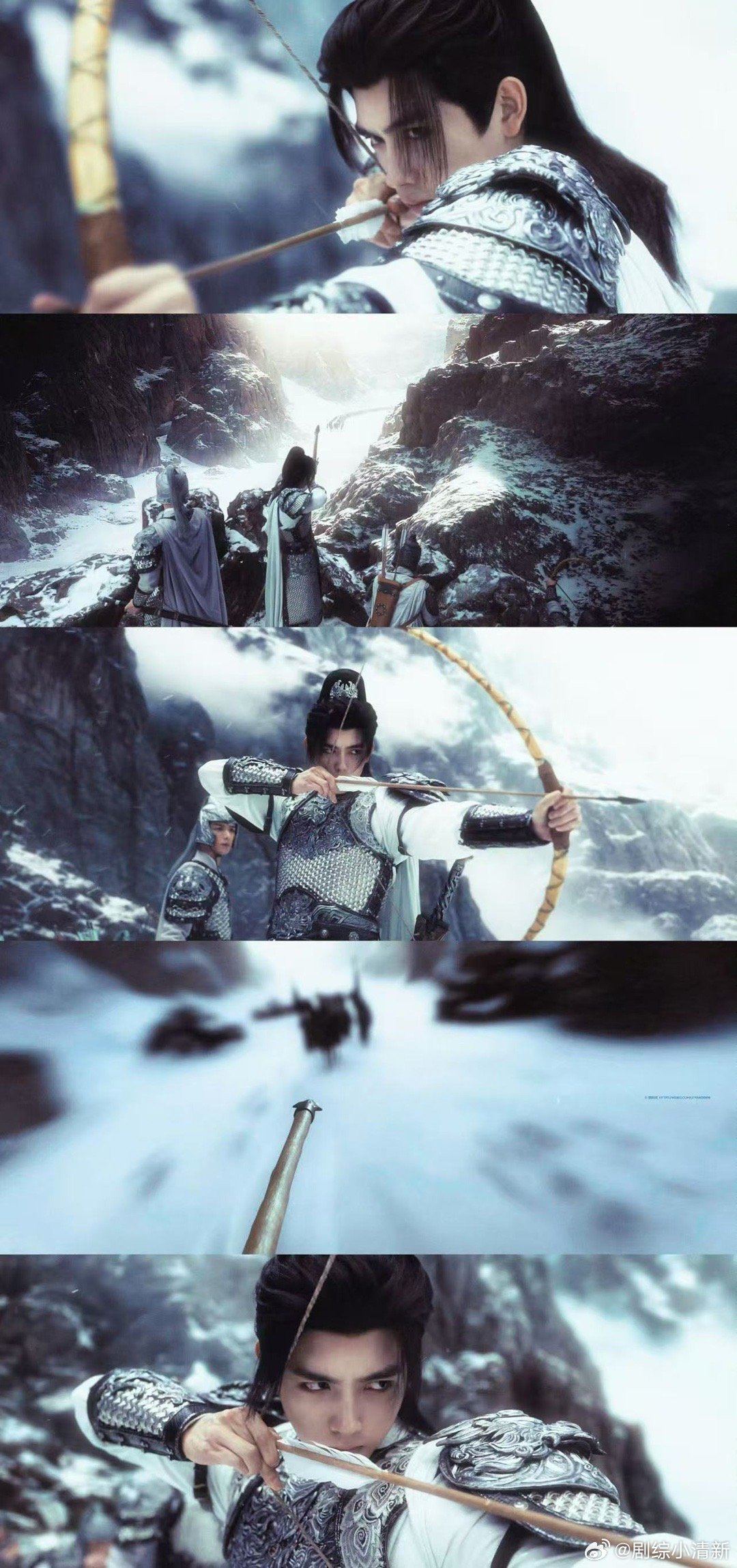 陈飞宇拉弓神图有了白日提灯 陈飞宇把段胥的飒爽演活了！拉弓时的姿态挺拔利落，眼神