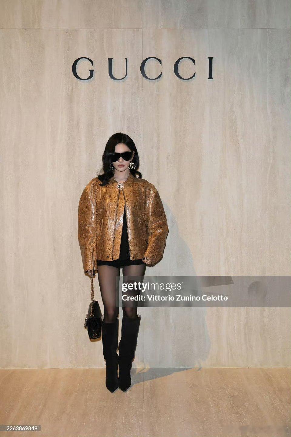 宁艺卓柳智敏看秀生图g社镜头下的宁艺卓柳智敏 宁艺卓、柳智敏 米兰时装周看秀G社