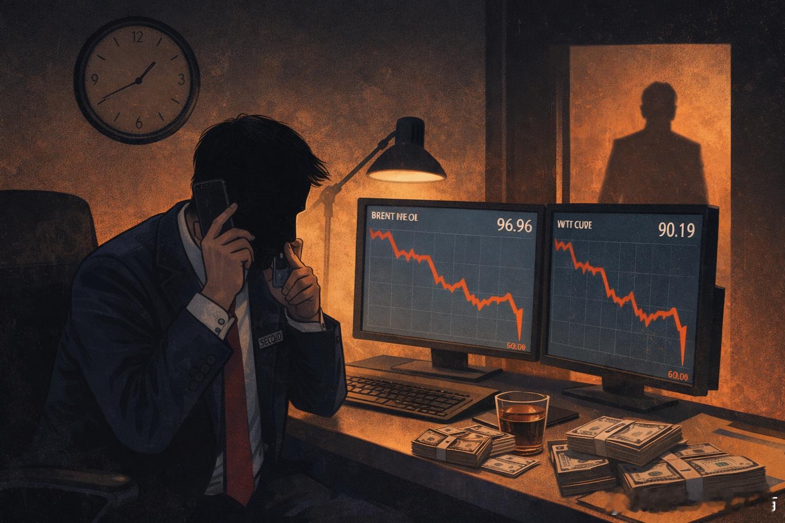 停火前的神秘空单：谁在消息落地前三小时，先一步押中了油价暴跌真正让市场后背发凉的