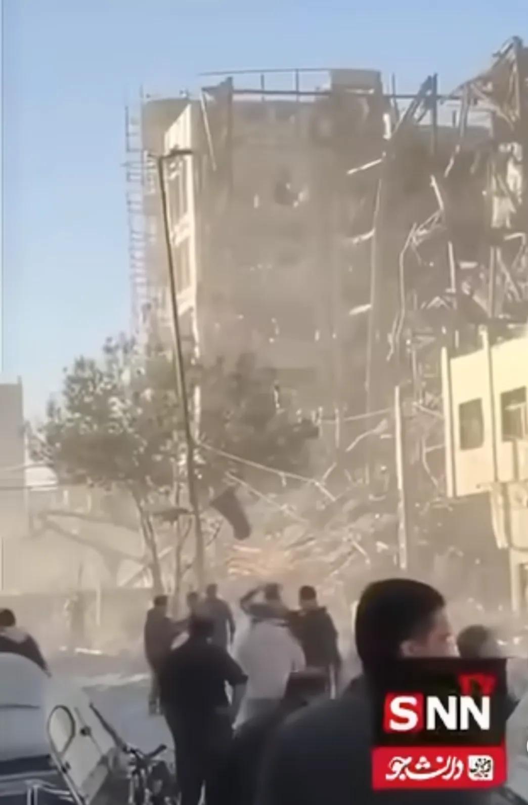 伊朗专家会议（负责遴选哈梅内伊继任者的机构）的一栋建筑遭到以色列袭击。
袭击目标