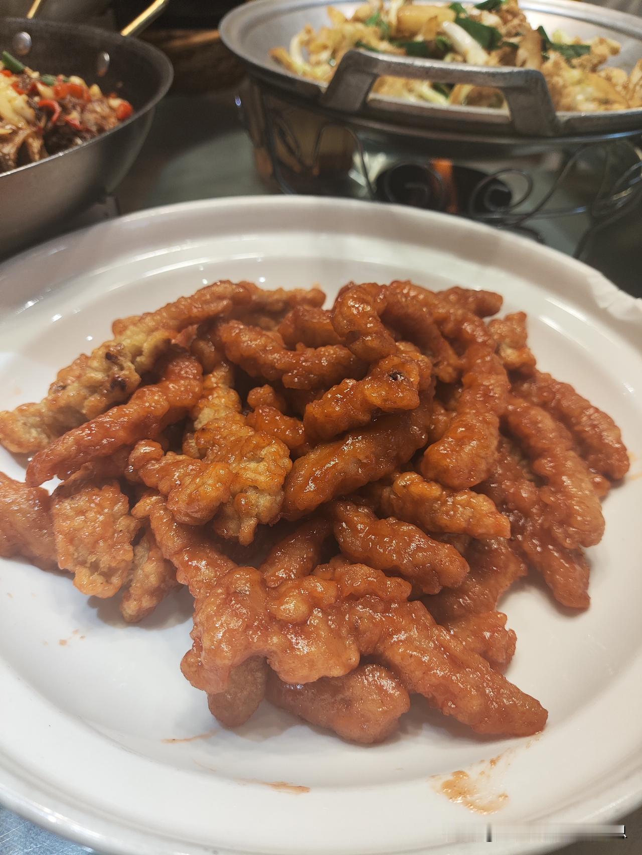 里脊肉糖醋
味道赞
还有烧鲫鱼
美食打卡照 美食分享菜谱 美食日常随手拍 也很不