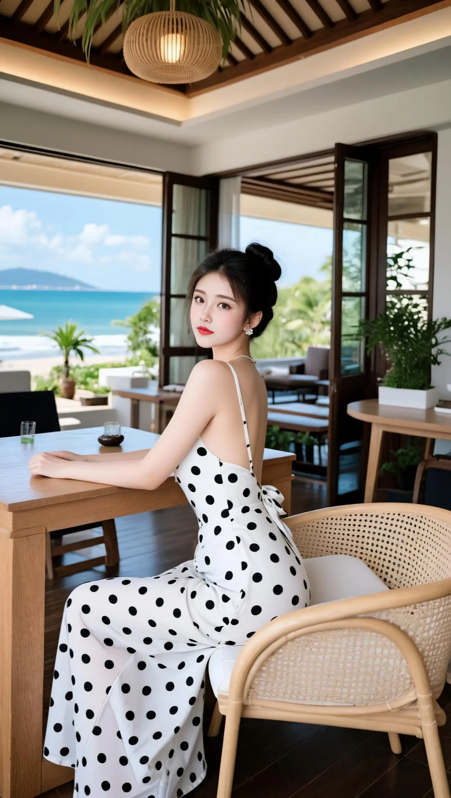 玩法合伙人计划，拍同款特效，气质美女。