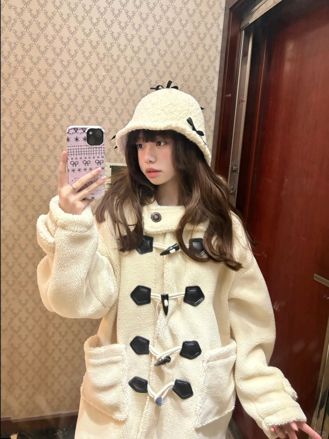 羊羔大衣好乖呀~🐑
