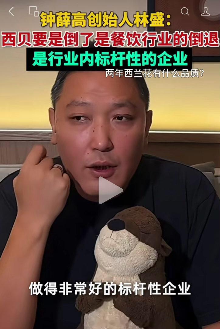 有趣，罗永浩力挺钟薛高，钟薛高创始人力挺西贝 ​​​