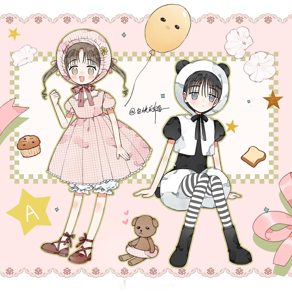 瓜的画 🧸｜“最喜欢小萤了！”o(｀ω´ )o爱丽丝学园
