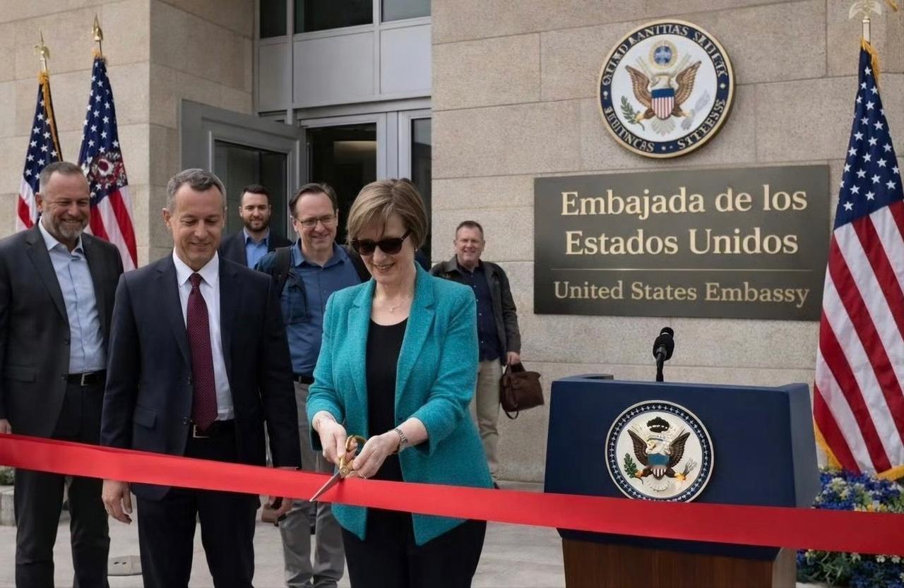 万万没想到啊！美国绑架委内瑞拉总统马杜罗后，时隔多年反而又重新开放了驻该国使馆，