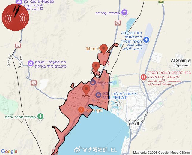不久之前，伊朗向以色列南部埃拉特地区发射了一枚弹道导弹。 