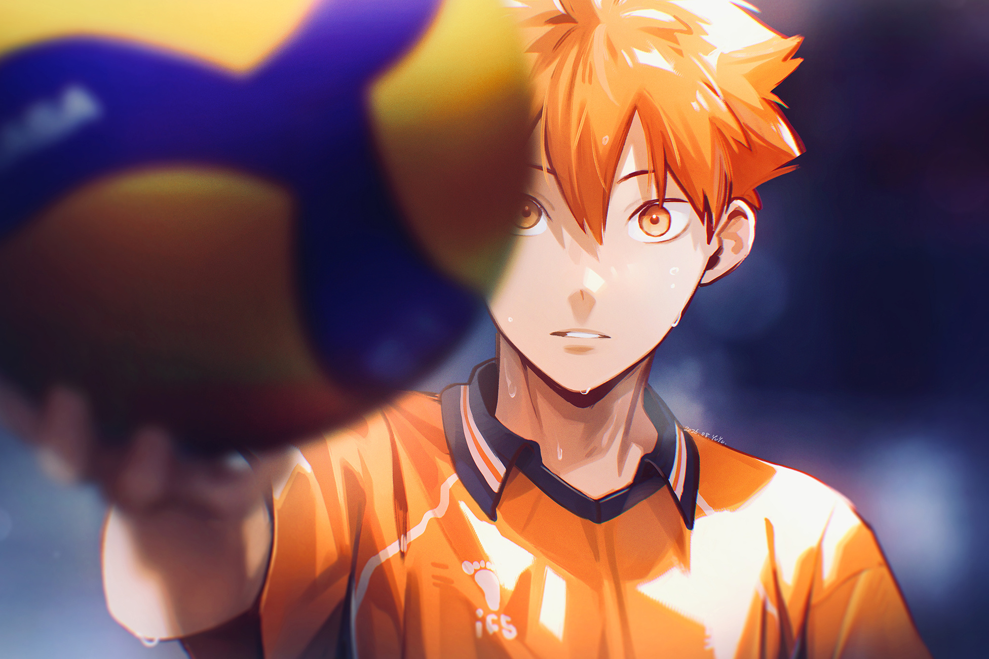 排球少年动漫仲夏狂欢季 就这个日向翔阳真的太好看了.绘：yuyudesu0806
