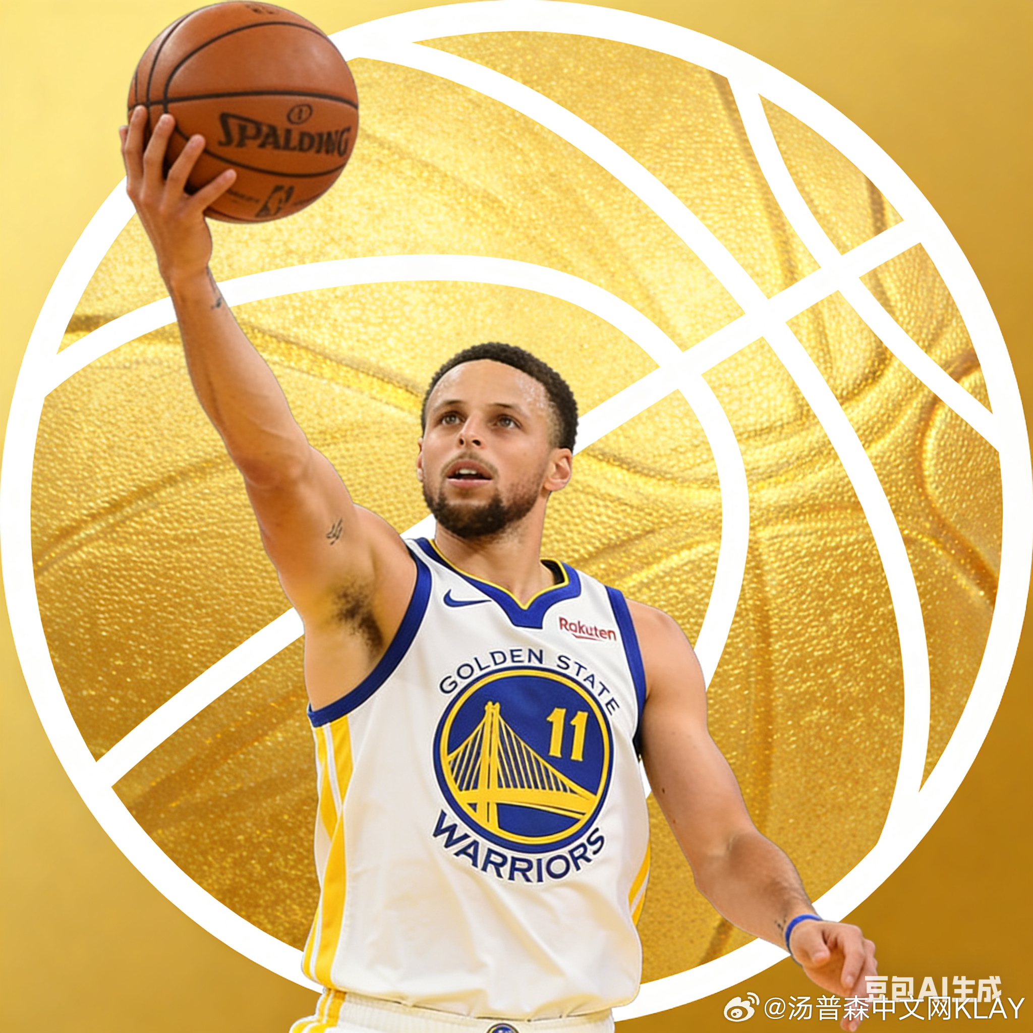 有汤黑投稿，用豆包生成的你汤头像汤普森克莱克莱汤普森库里水花兄弟