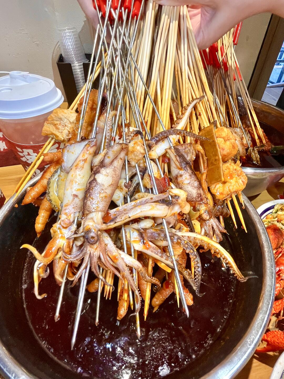 个人认为）深圳排名前三好吃的成都串串。。