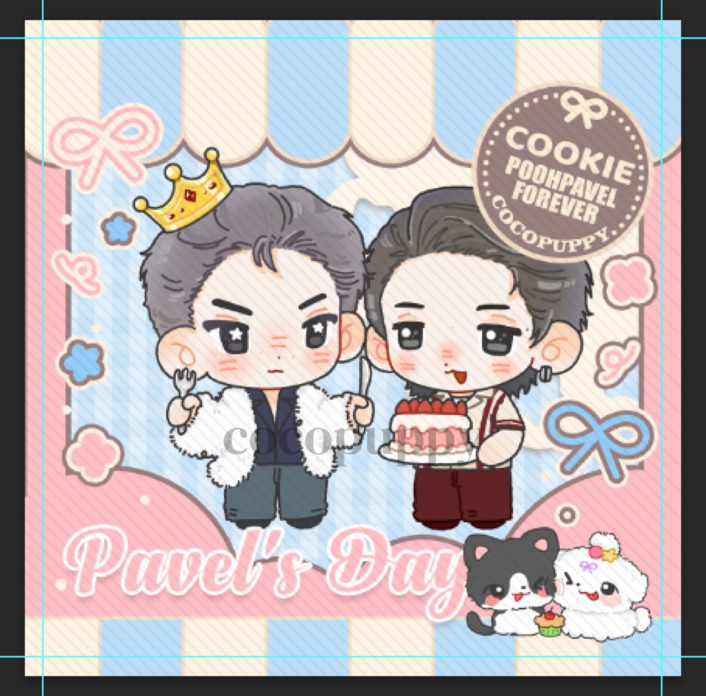 SD线下无料-1 生日小方卡预览 ✨✨（可爱吗可爱吗۶•͈⚇•͈♡ 