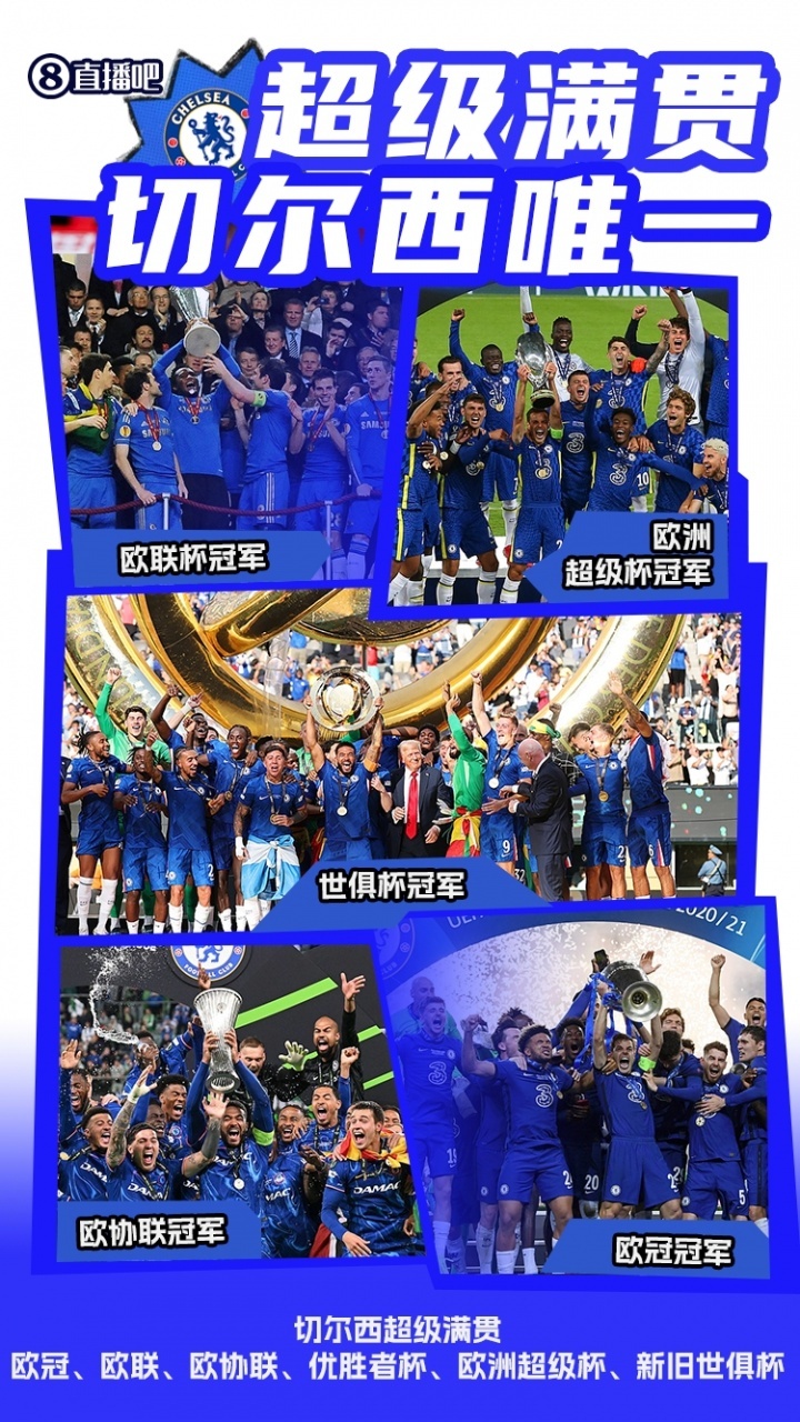 超级满贯！切尔西成唯一集齐所有欧战冠军+新旧世俱杯的球队🏆2025年世俱杯决赛