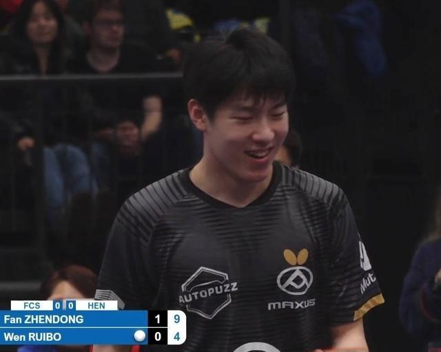 德国名将韩莹的老公说了大实话：别看温瑞博赢了樊振东，想成为主力还差的远呢！
这场