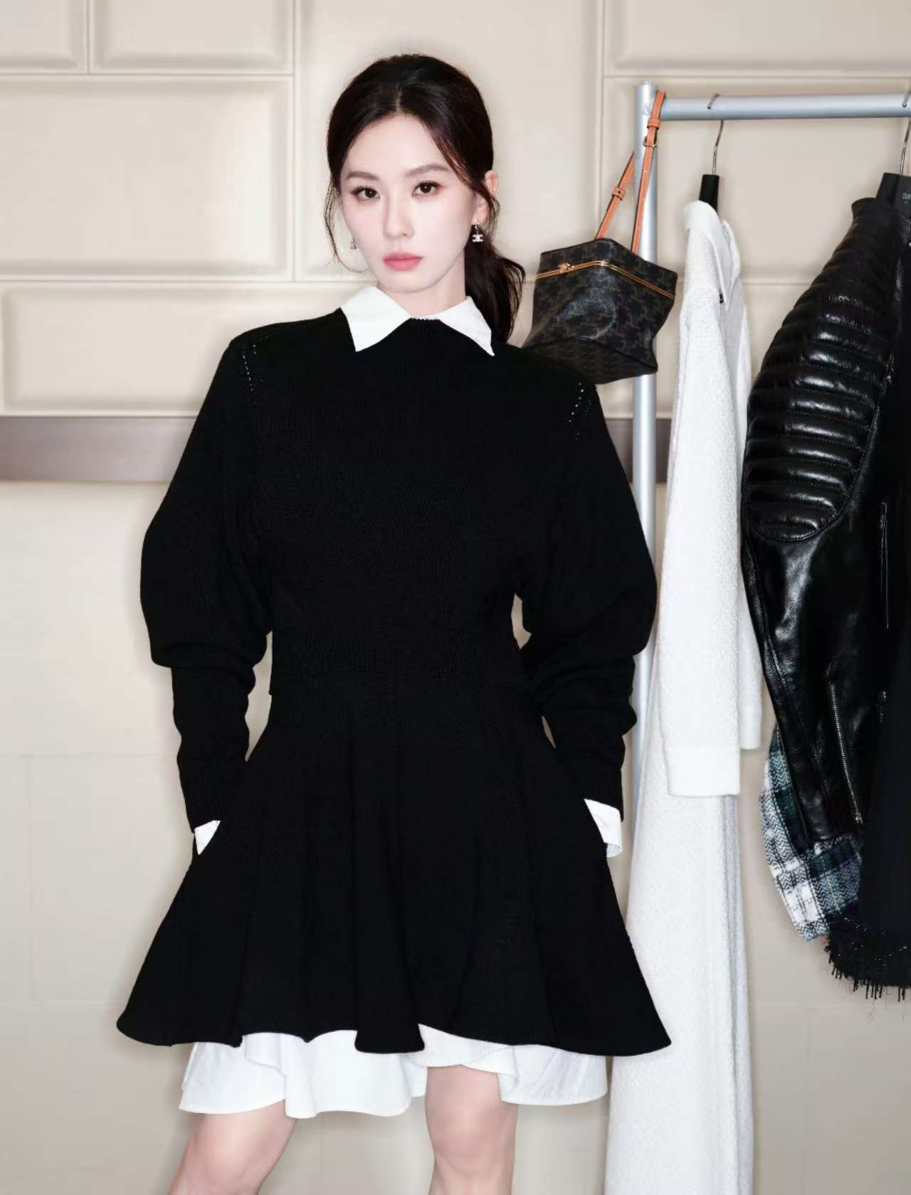 刘诗诗Celine活动第二套造型，好美，