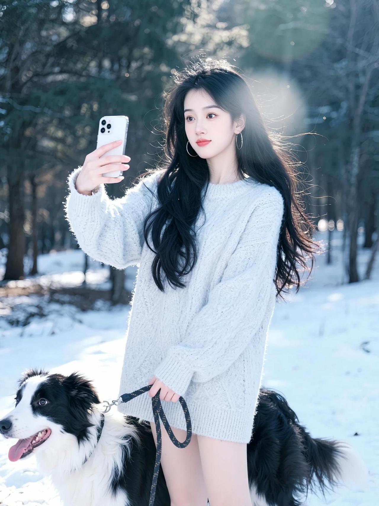 我又来了AI雪野自拍  抖音ai创作 抖音玩法合伙人计划，我在抖音玩特效 拍同款