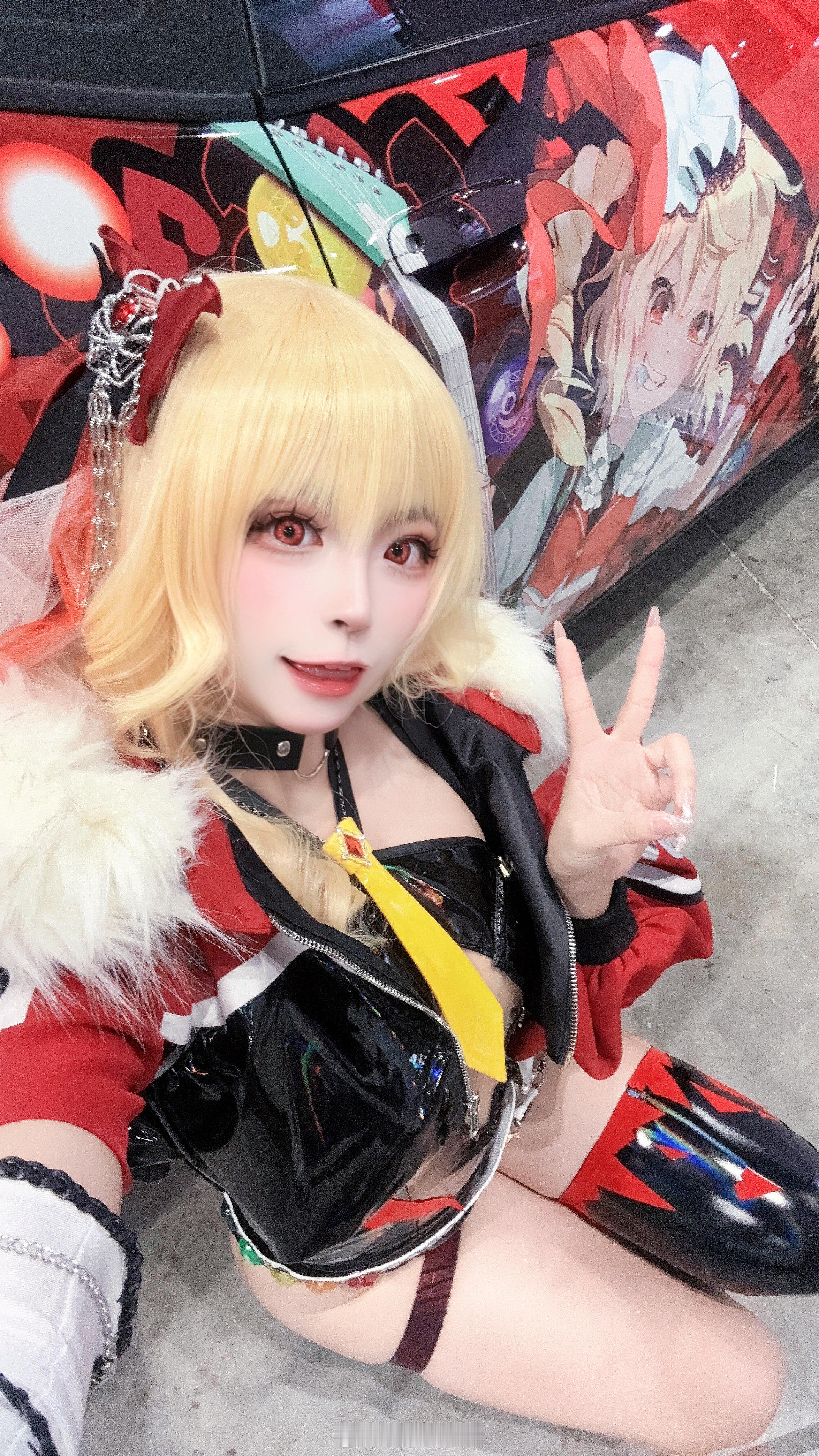 #东方project[超话]# 久违的芙兰（赛车版）#芙兰朵露·斯卡雷特# ​​
