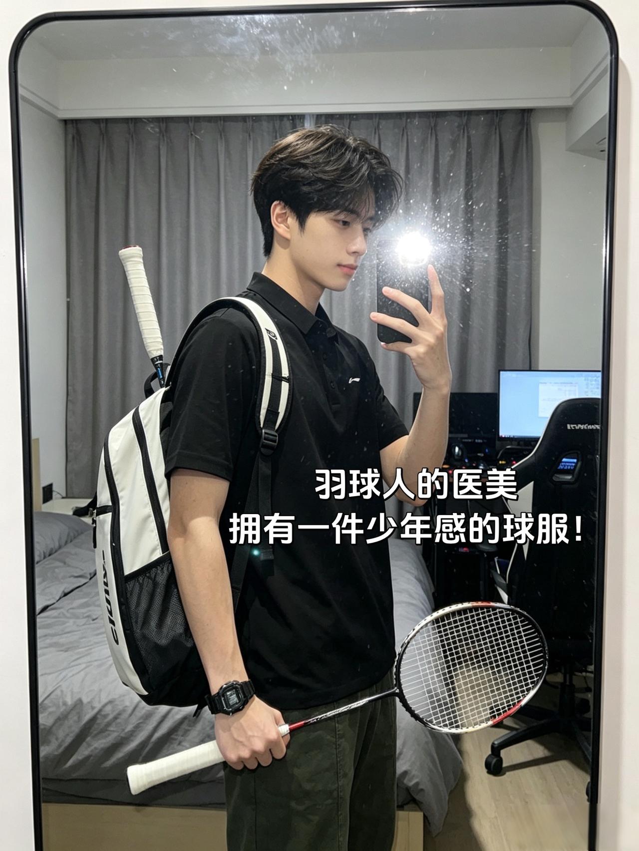 羽球人的医美
拥有一件少年感的球服！