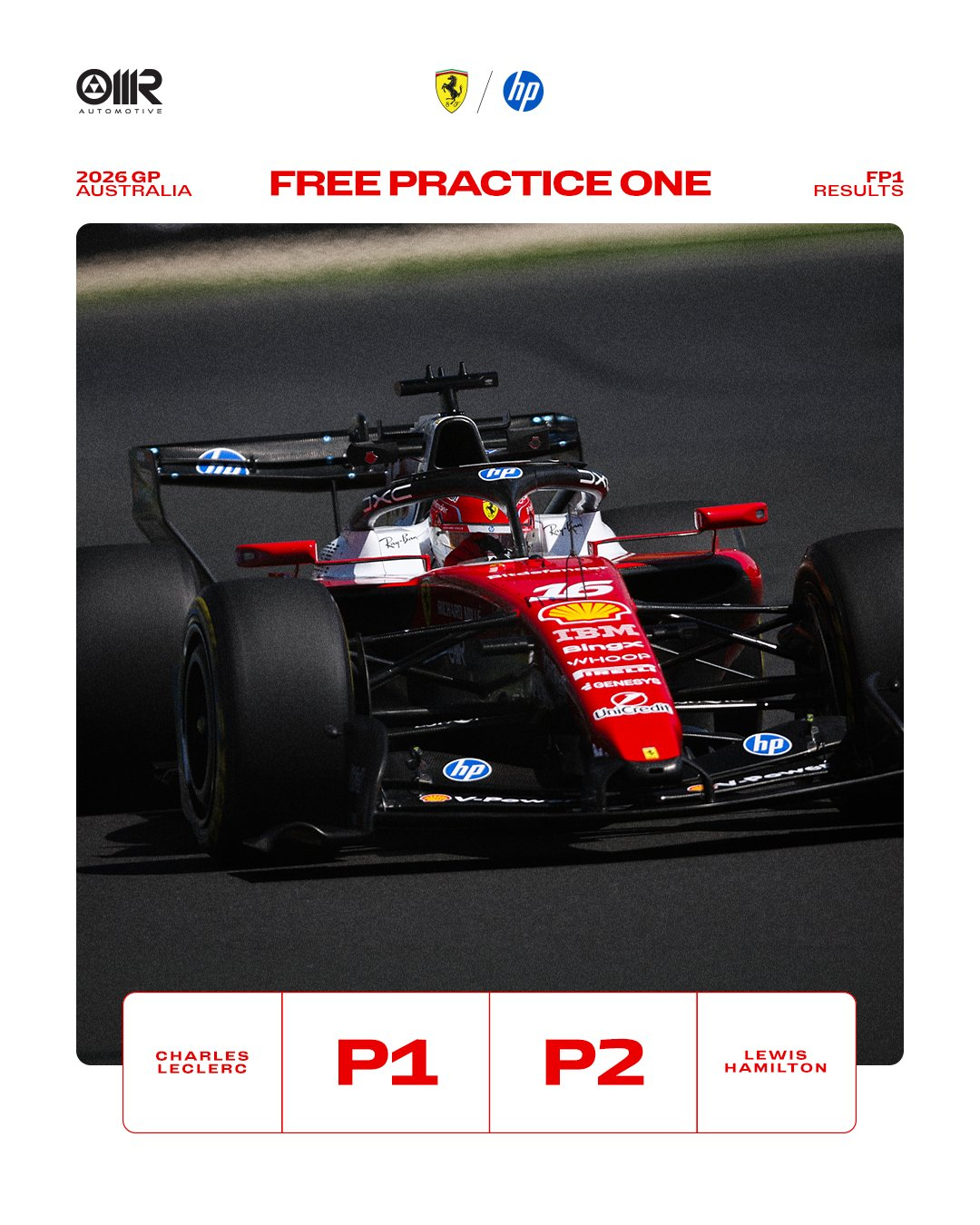 2022年揭幕战法拉利取得一练1-2法拉利取得正赛1-22026年揭幕战法拉利取