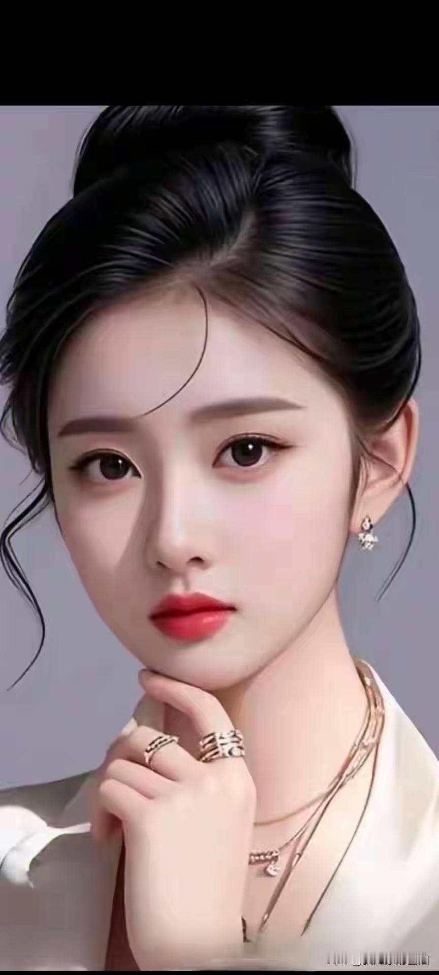 看到温柔甜美的少女沉思瞬间，真感觉岁月都变得静好，那沉思中的少女安静得如同诗画。