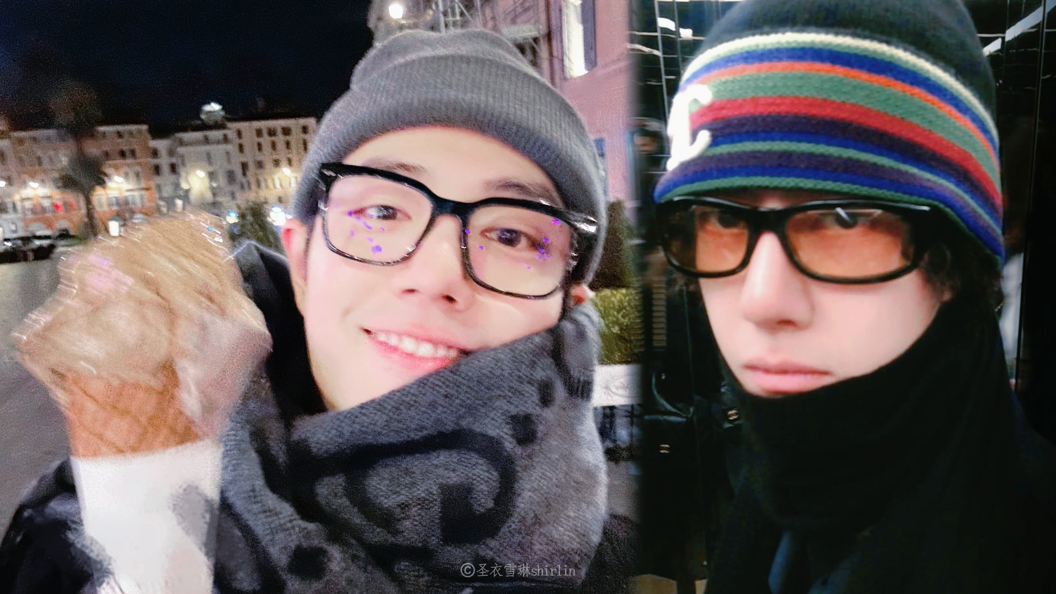 博君一肖 出国（出柜）ins照 （草稿） 