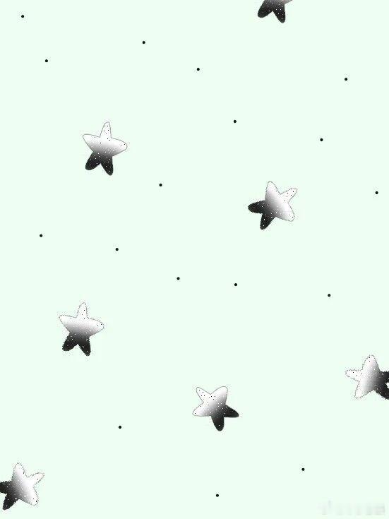 Share ｜ 韩系简约渐变星星聊天壁纸 