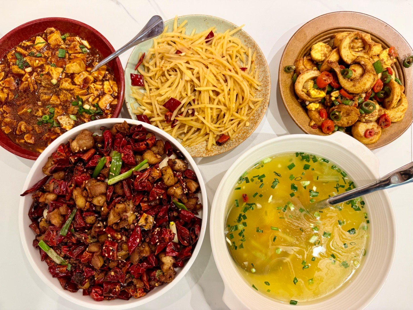 同事说团了个套餐贼划算，好家伙，你们敢相信么…这四菜一汤，只要59.9，不到60