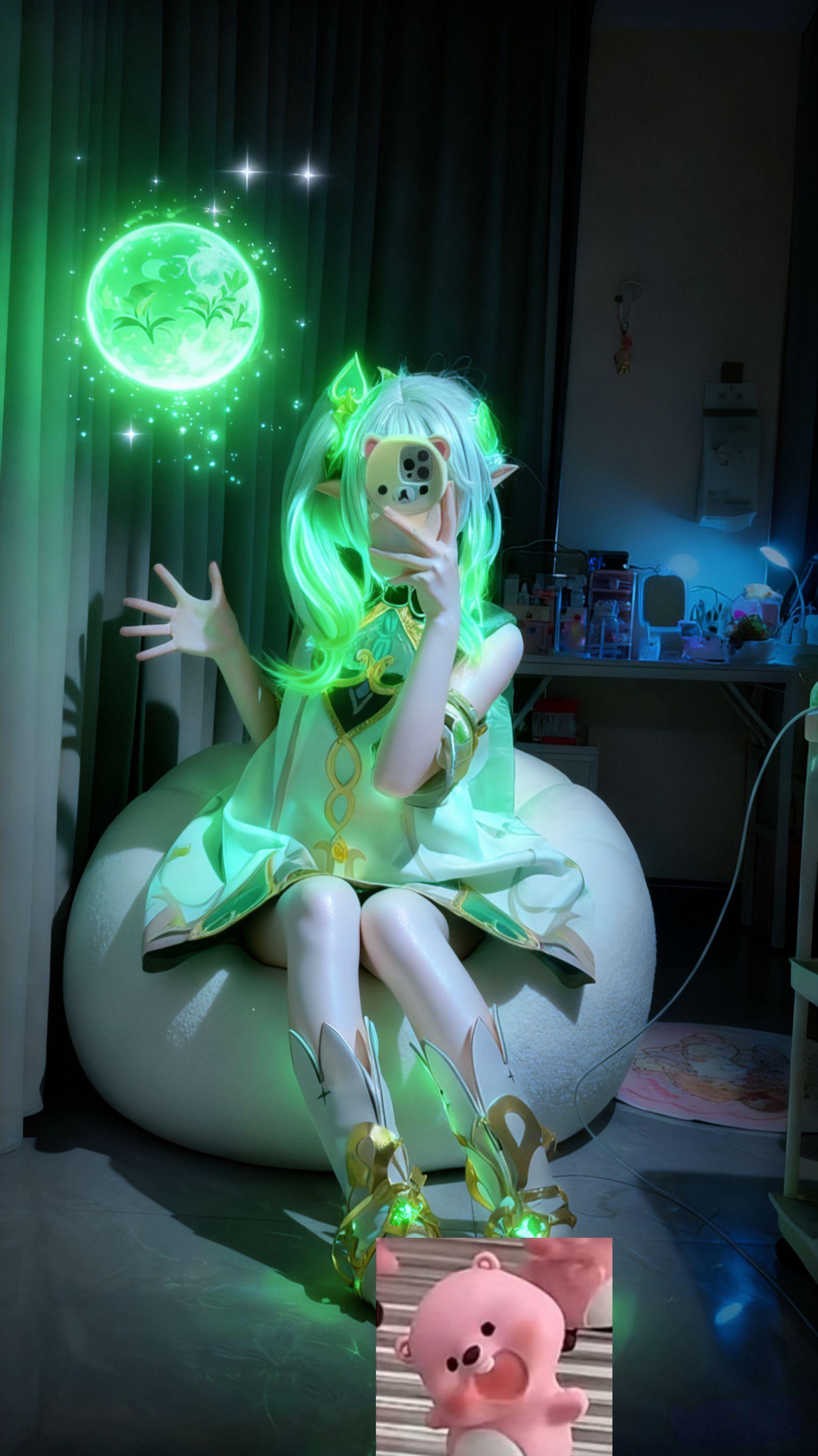 原神。纳西妲cos