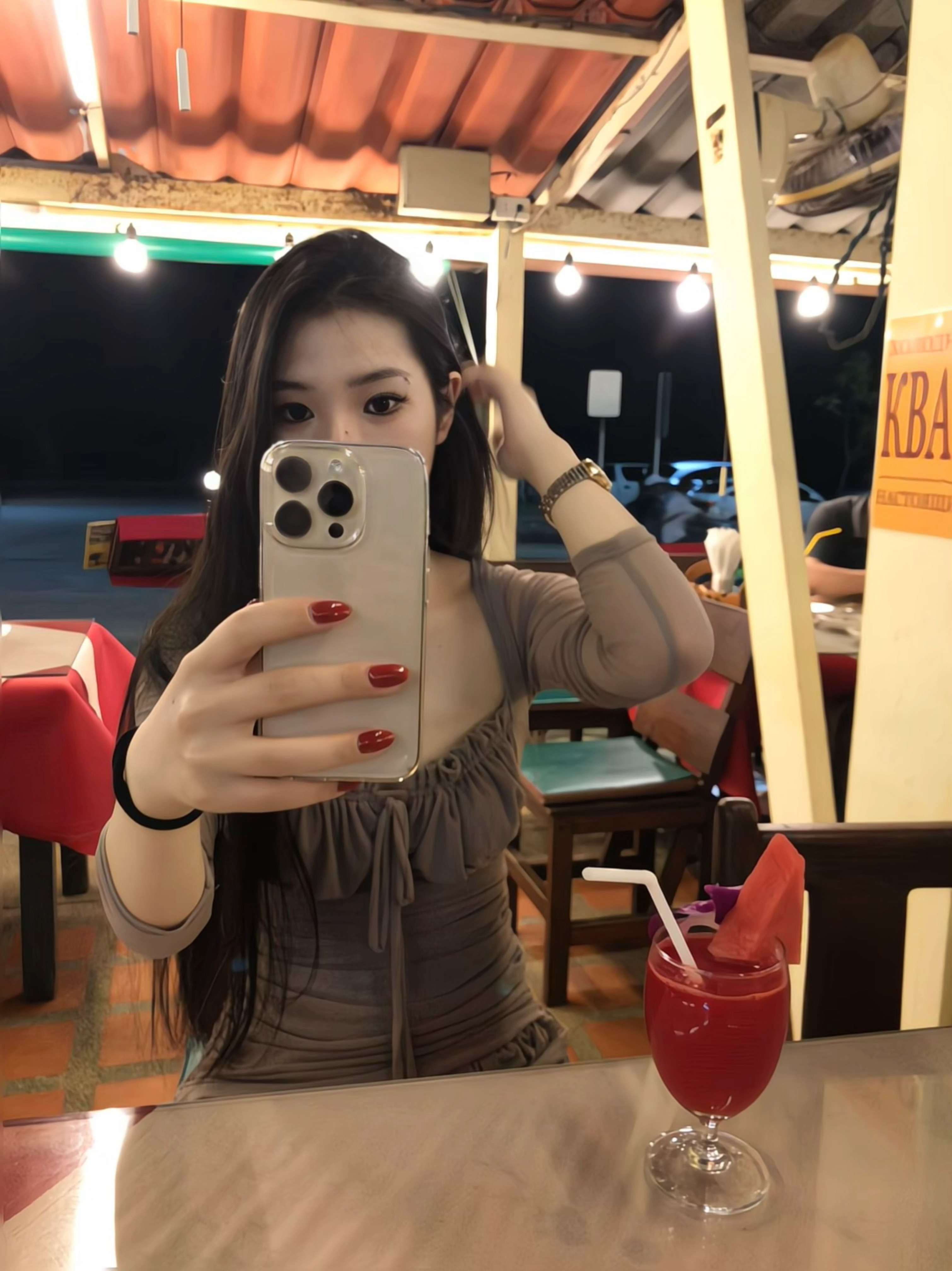 淡淡的 