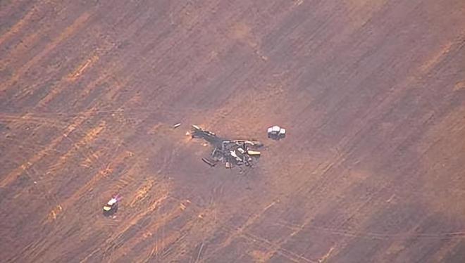 卫星照片已证实，前几天确实有一架俄军苏-35战机被击落在俄控托克马克地区，据悉，